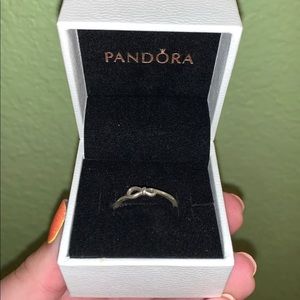PANDORA infinity knot ring